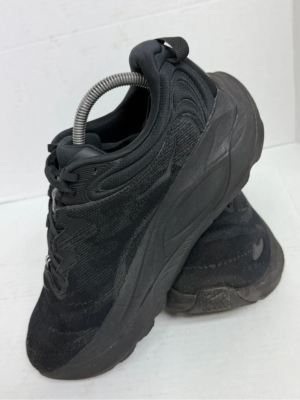 Hoka Gaviota 6 Wide Men's Size 9 2E Black Running Walking Sneakers WORN TWICE